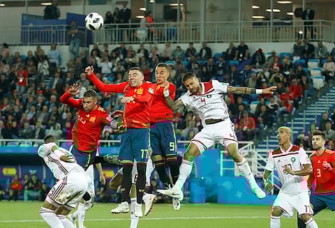 உலகக்கோப்பை கால்பந்து: மொராக்கோ, ஸ்பெயின் அணிக்கு இடையிலான ஆட்டம் ‘டிரா’