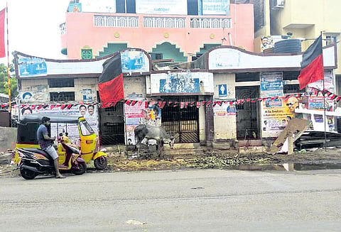 புளியந்தோப்பில் எப்போதும் மூடிய நிலையில் இருக்கும் கழிவறை கட்டிடம்