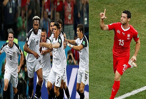 உலகக்கோப்பை கால்பந்து: கோஸ்டாரிகா, சுவிட்சர்லாந்து அணிகளுக்கு இடையிலான ஆட்டம் ‘டிரா’