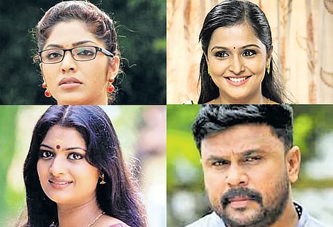 திலீப்பை சேர்த்ததற்கு எதிர்ப்பு : நடிகர் சங்கத்தில் இருந்து 4 நடிகைகள் ராஜினாமா