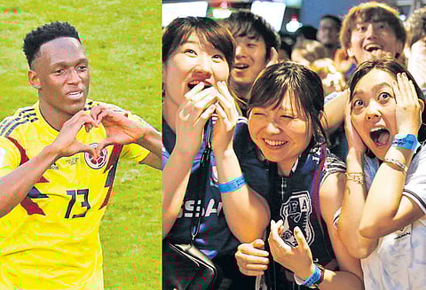 2-வது சுற்றில் கொலம்பியா, ஜப்பான் செனகல் அணி வெளியேற்றம்