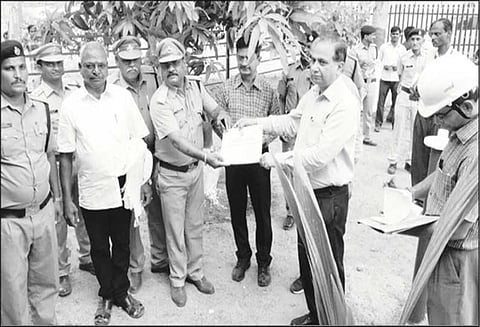 அரக்கோணத்தில் தென்னக ரெயில்வே பொது மேலாளர் ஆய்வு