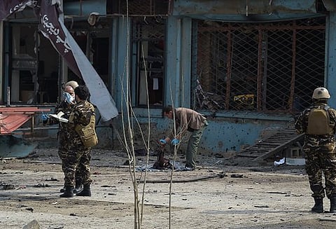 ஆப்கானிஸ்தானில் தற்கொலை தீவிரவாதி நடத்திய கார் வெடிகுண்டு தாக்குதலில் 2 பேர் பலி