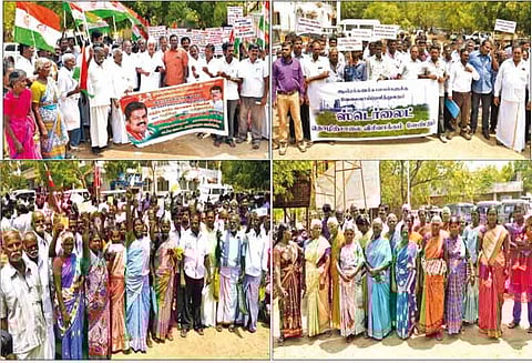 தூத்துக்குடியில் மக்கள் குறைதீர்க்கும் நாள் கூட்டம்: கலெக்டரிடம் கிராம மக்கள் மனு