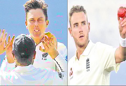 நியூசிலாந்துக்கு எதிரான பகல்-இரவு டெஸ்ட்: இங்கிலாந்து 58 ரன்னில் சுருண்டது