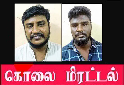 கொலை மிரட்டல் விடுத்த அண்ணன்-தம்பி கைது