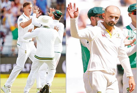 தென்ஆப்பிரிக்காவுக்கு எதிரான 3-வது டெஸ்ட்: ஆஸ்திரேலியா 107 ரன்னில் சுருண்டு படுதோல்வி