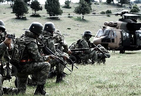 சிரியாவில் துருக்கி ராணுவம் தாக்குதல்; 11 குர்தீஷ் இன தீவிரவாதிகள் பலி