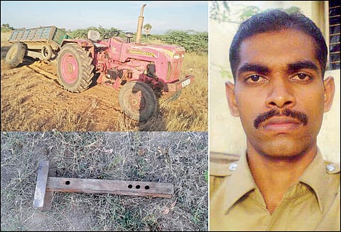 போலீஸ் ஏட்டுவின் உடலை வாங்க மறுத்து உறவினர்கள் சாலை மறியல்