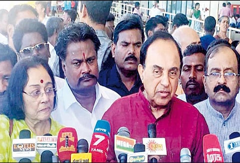 கர்நாடகத்தில் பா.ஜ.க. ஆட்சியை பிடிக்கும் - சுப்பிரமணியசாமி நம்பிக்கை