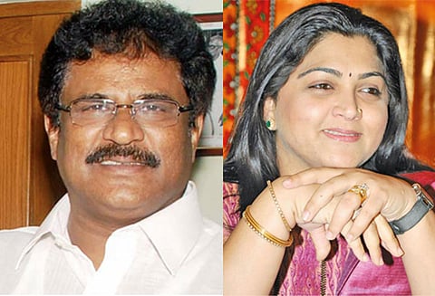 முட்டை, செருப்பால் அடித்து தி.மு.க.வில் இருந்து வெளியேற்றப்பட்டவர் குஷ்பு