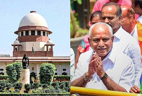 எடியூரப்பா பதவியேற்புக்கு எதிரான வழக்கு: இன்று காலை 10.30 மணிக்கு உச்ச நீதிமன்றத்தில் விசாரணை