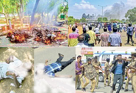 ஸ்டெர்லைட் ஆலைக்கு எதிரான போராட்டம்: துப்பாக்கி சூட்டில் 10 பேர் பலி, நீதி விசாரணை நடத்த அரசு உத்தரவு