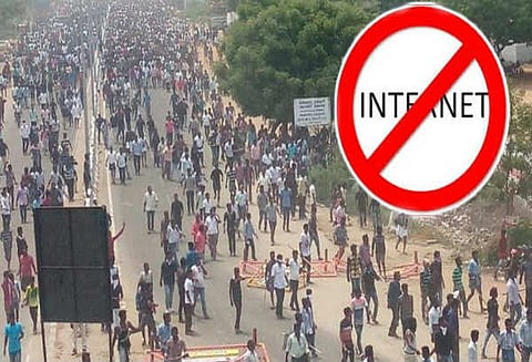 தூத்துக்குடி உள்பட 3 மாவட்டங்களில் இணையதள சேவை முடக்கத்தால் விருதுநகர் வணிகர்களுக்கு பாதிப்பு