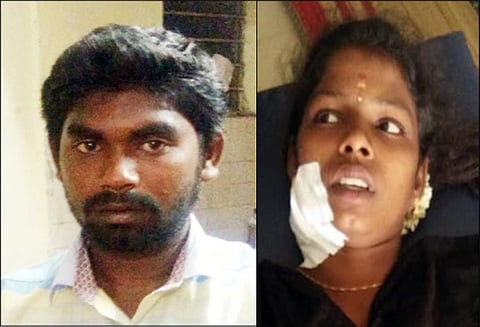 திருமணத்துக்கு மறுத்த பெண் என்ஜினீயரை வெட்டி கொல்ல முயற்சி தனியார் நிறுவன ஊழியர் கைது