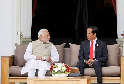 பிரதமர் மோடி இந்தோனேஷிய அதிபருடன் சந்திப்பு