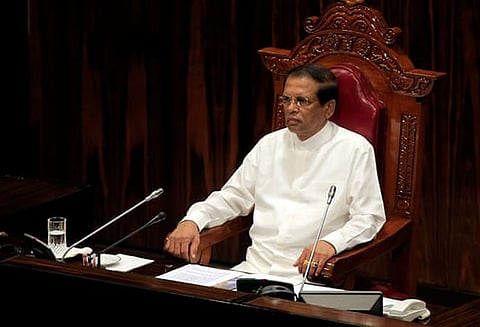 இலங்கை நாடாளுமன்றம் 14-ந் தேதி கூடுகிறது - அதிபர் சிறிசேனா அறிவிப்பு