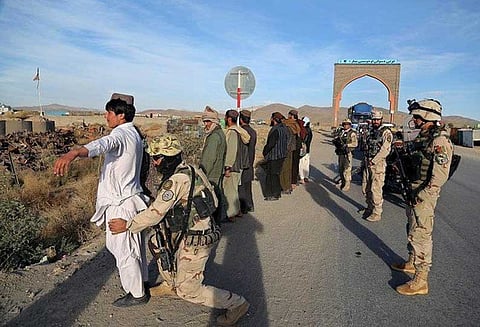 ஆப்கானிஸ்தானில் சோதனை சாவடி மீது தலீபான் தீவிரவாதிகள் தாக்குதல்; 13 வீரர்கள் மரணம்