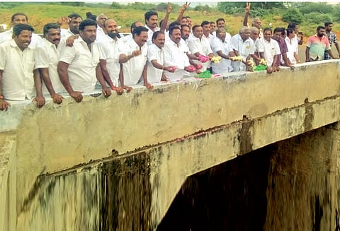 உசிலம்பட்டி 58 கிராம கால்வாயில் மீண்டும் தண்ணீர் திறப்பு