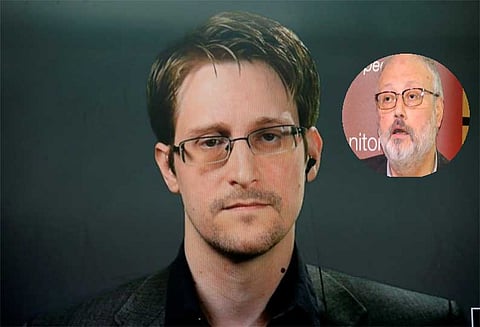 இஸ்ரேலிய ஸ்பைவேரால் கண்காணிக்கப்பட்டு சவுதி பத்திரிகையாளர் ஜமால் கசோக்கி கொலை - எட்வர்டு ஸ்னோடன்