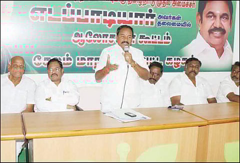 14-ந் தேதி சேலத்துக்கு வருகை தரும் முதல்-அமைச்சர் எடப்பாடி பழனிசாமிக்கு உற்சாக வரவேற்பு