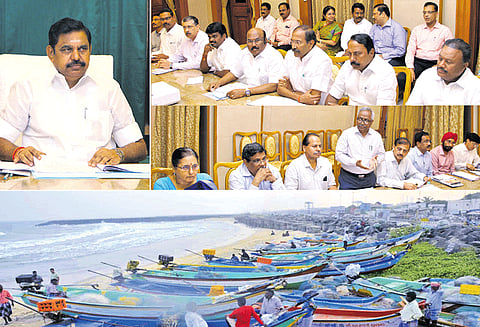 திசை மாறியதால் கடலூர்-பாம்பன் இடையே கரையை கடக்கும் 7 மாவட்டங்களுக்கு புயல் ஆபத்து சென்னைக்கு பாதிப்பு இல்லை