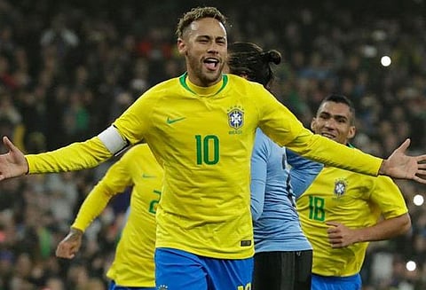 சர்வதேச நட்புறவு கால்பந்து: பிரேசில் அணியிடம் உருகுவே தோல்வி