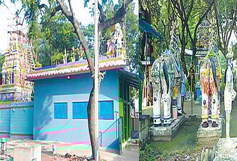 ராமநத்தம் அருகே 2 கோவில்களில் உண்டியலை உடைத்து பணம் கொள்ளை