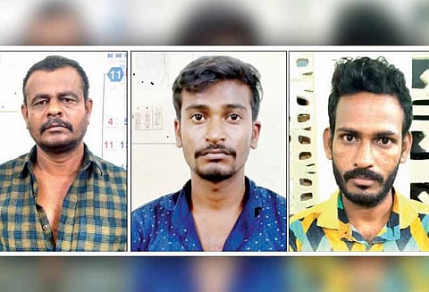 பெருமாநல்லூர் பகுதியில்: தொடர் திருட்டில் ஈடுபட்ட 3 பேர் கைது