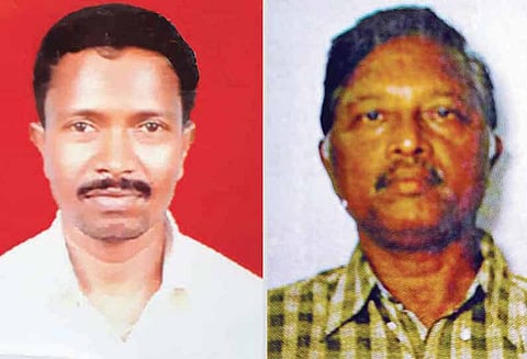 பரமத்திவேலூர் அருகே: வங்கியில் போலி நகைகளை அடகுவைத்து ரூ.1.56 கோடி மோசடி - மேலாளர் உள்பட 2 பேர் கைது