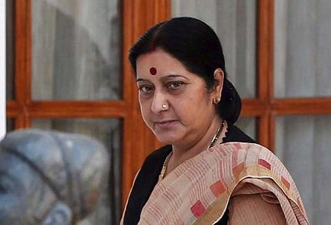 பாகிஸ்தானின் கர்தார்பூர் வழித்தடம் பேச்சுவார்த்தைக்கு வழிவகைச் செய்யாது - சுஷ்மா சுவராஜ்