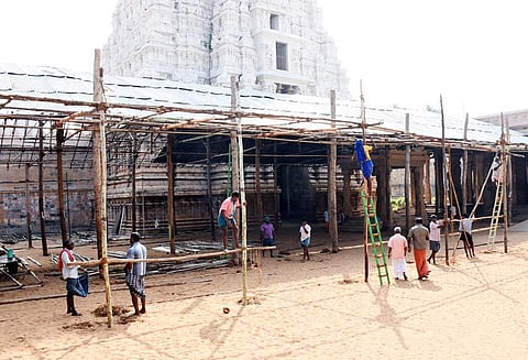 ஸ்ரீரங்கம் ரெங்கநாதர் கோவிலில் வைகுண்ட ஏகாதசி விழா ஏற்பாடுகள் தீவிரம்