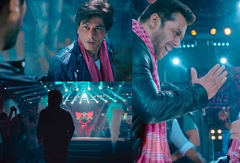 திரைப்பட நகரில் நடிகர் ஷாருக்கான் படப்பிடிப்பில் திடீர் தீ விபத்து அதிர்ஷ்டவசமாக உயிர் தப்பினார்