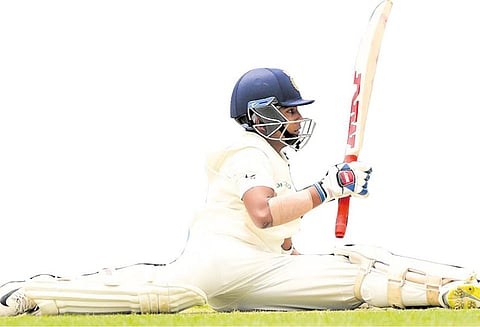 பயிற்சி கிரிக்கெட்: இந்திய அணி 358 ரன்கள் குவித்து ‘ஆல்-அவுட்’ விராட்கோலி உள்பட 5 வீரர்கள் அரைசதம் அடித்தனர்