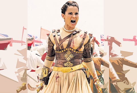 ‘மணிகர்னிகா’ படம் டிரெய்லரில் ஜான்சி ராணியாக மிரட்டிய கங்கனா ரணாவத்