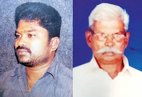 மகன் இறந்த அதிர்ச்சியில் தந்தையும் சாவு கிராமமே சோகத்தில் மூழ்கியது