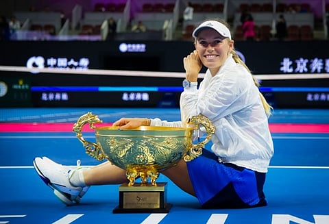 சீன ஓபன் டென்னிஸ்: வோஸ்னியாக்கி ‘சாம்பியன்’