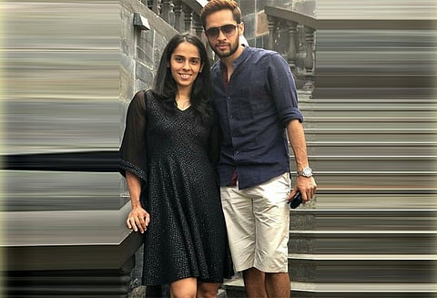 காதல் திருமணத்தை உறுதி செய்தார், சாய்னா