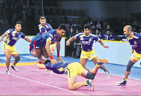 சென்னையில் புரோ கபடி லீக்: தமிழ் தலைவாஸ் அணி தோல்வி