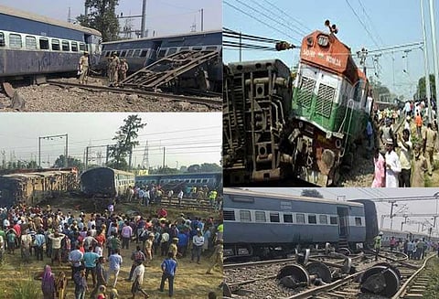 உத்தரபிரதேசம்: எக்ஸ்பிரஸ் ரெயில் தடம்புரண்டு 7 பேர் சாவு; 30 பேர் காயம் - பிரதமர் மோடி இரங்கல்