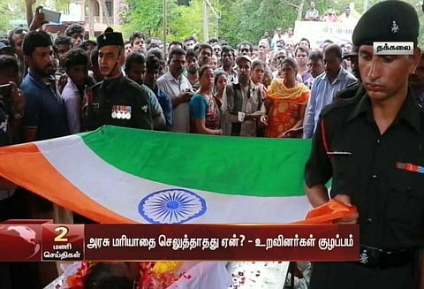 தமிழக ராணுவ வீரர் மரணம் வீர மரணம் அல்ல : அடுத்தடுத்து அதிர்ச்சி தகவல்கள்