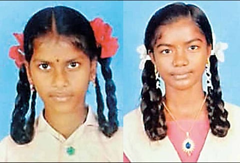 மரக்காணம் அருகே குளத்தில் மூழ்கி 2 மாணவிகள் பலி