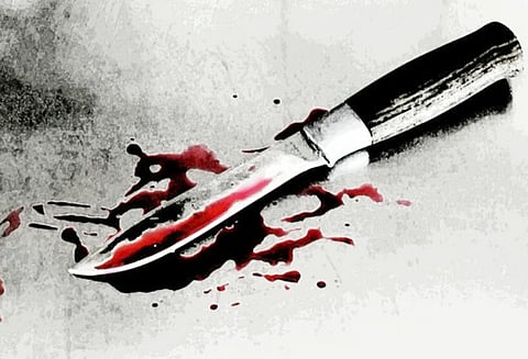 மனைவியை கத்தியால் வெட்டியவருக்கு 1 ஆண்டு ஜெயில் - கோர்ட்டு தீர்ப்பு