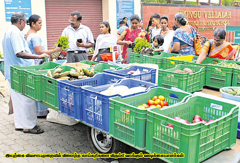 நீங்களும் ஆகலாம் இயற்கை விவசாயி : விளைபொருட்களை நேரடியாக விற்கும் ராஜசேகரன்