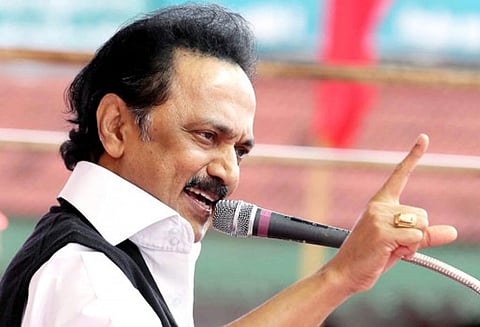 “தி.மு.க. ஆட்சிக்கு வந்தால் அடுத்த வினாடியே அமைச்சர்கள் சிறையில் இருப்பார்கள்” திருமண விழாவில் மு.க.ஸ்டாலின் பேச்சு