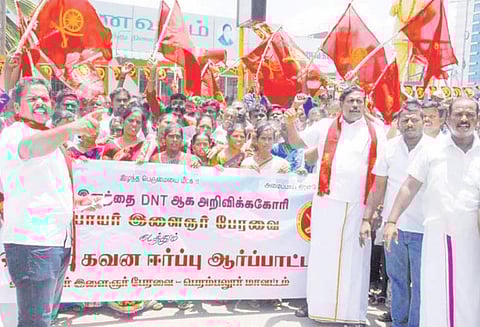 போயர் சமூகத்தின் அனைத்து உட்பிரிவுகளையும் பட்டியலிடப்பட்ட பழங்குடியின மக்களாக அறிவிக்க வலியுறுத்தி ஆர்ப்பாட்டம்