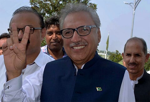 பாகிஸ்தான்: புதிய ஜனாதிபதியாக ஆரிப் ஆல்வி தேர்வு