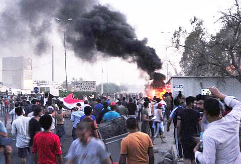 ஈராக் போராட்டத்தில் வன்முறை; துப்பாக்கிச்சூடு ஒருவர் பலி; 6 பேர் படுகாயம்