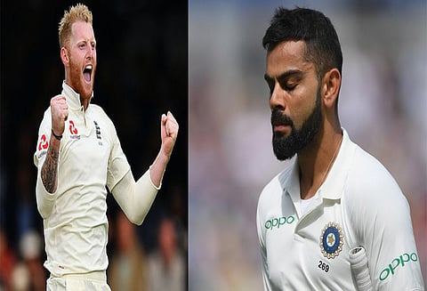 இங்கிலாந்துக்கு எதிரான 5வது டெஸ்ட்: ஆட்டநேர முடிவில் இந்திய அணி 174/6