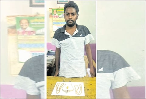 15 பவுன் நகை, ரூ.1 லட்சத்துடன் மாயமான போலி சாமியார் கைது